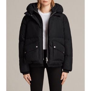 NEW All Saints Ester Puffer Jacket